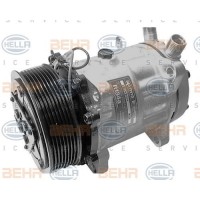 ΣΥΜΠΙΕΣΤΗΣ (ΚΟΜΠΡΕΣΣΟΡΑΣ) A/C 12V FORD -NEW HOLLAND-CASE SADEN HELLA ORIGINAL 